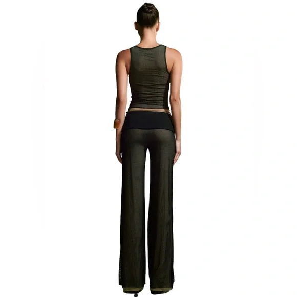 I.AM.GIA | NWT Kyari Mesh Pants in Black, Size Medium - Picture 3 of 13